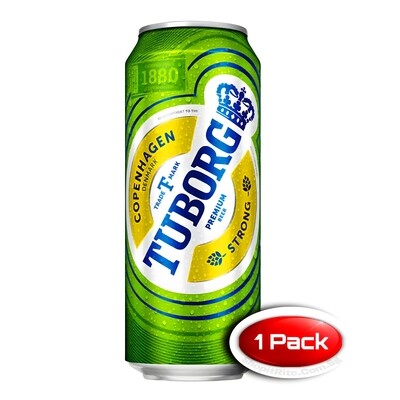 Tuborg Strong Beer 490mL Single Can