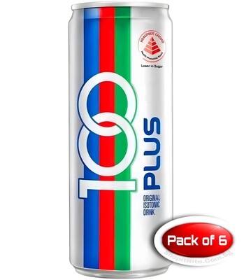 100 Plus Regular 325mL 6 Cans