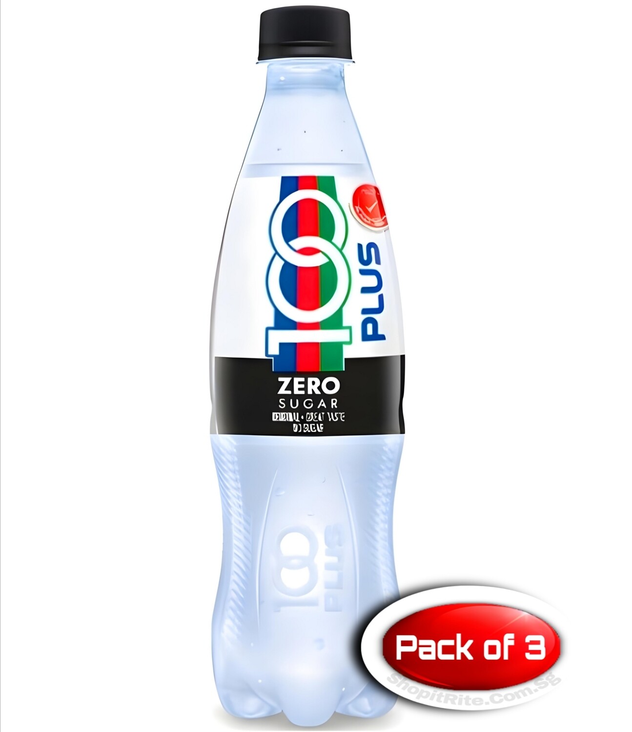 100 PLUS Zero Sugar 500mL 3 Bottles