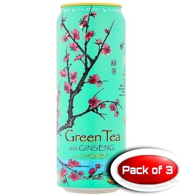 Arizona Green Tea 680mL 3 Cans