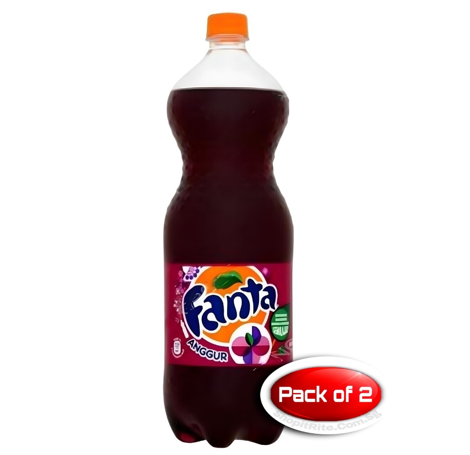 Fanta Grape Aggur 1.25L 2 Bottles