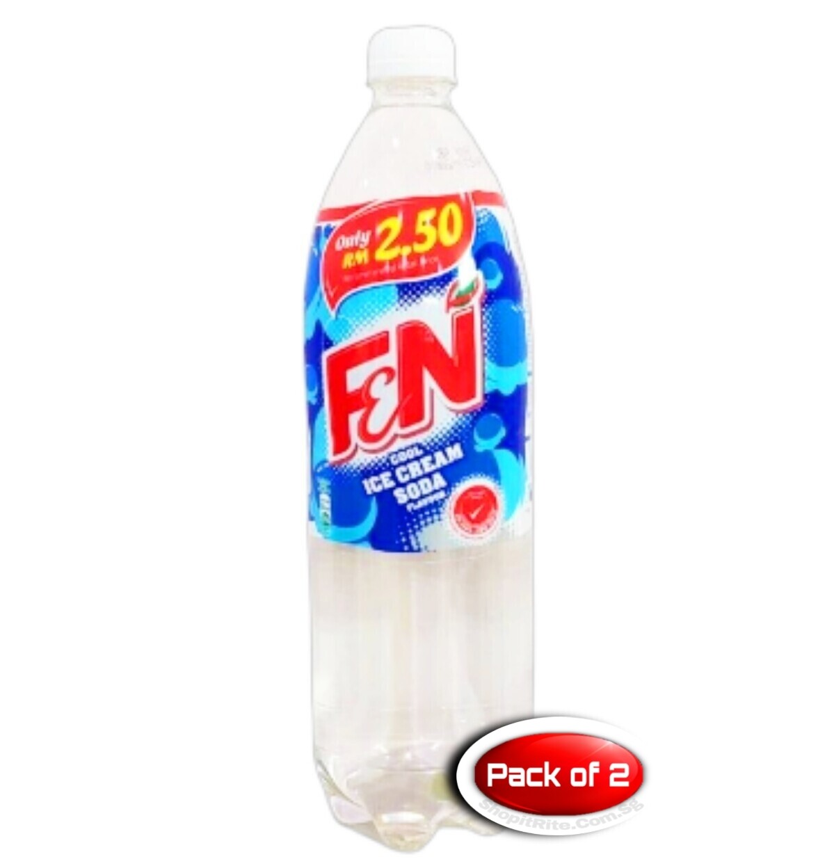 F&amp;n Cool Ice Cream Soda 1.1L 2 Bottles