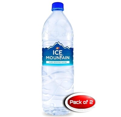 F&amp;N Ice Mountain Drinking Water 1.5L 2 Bottles