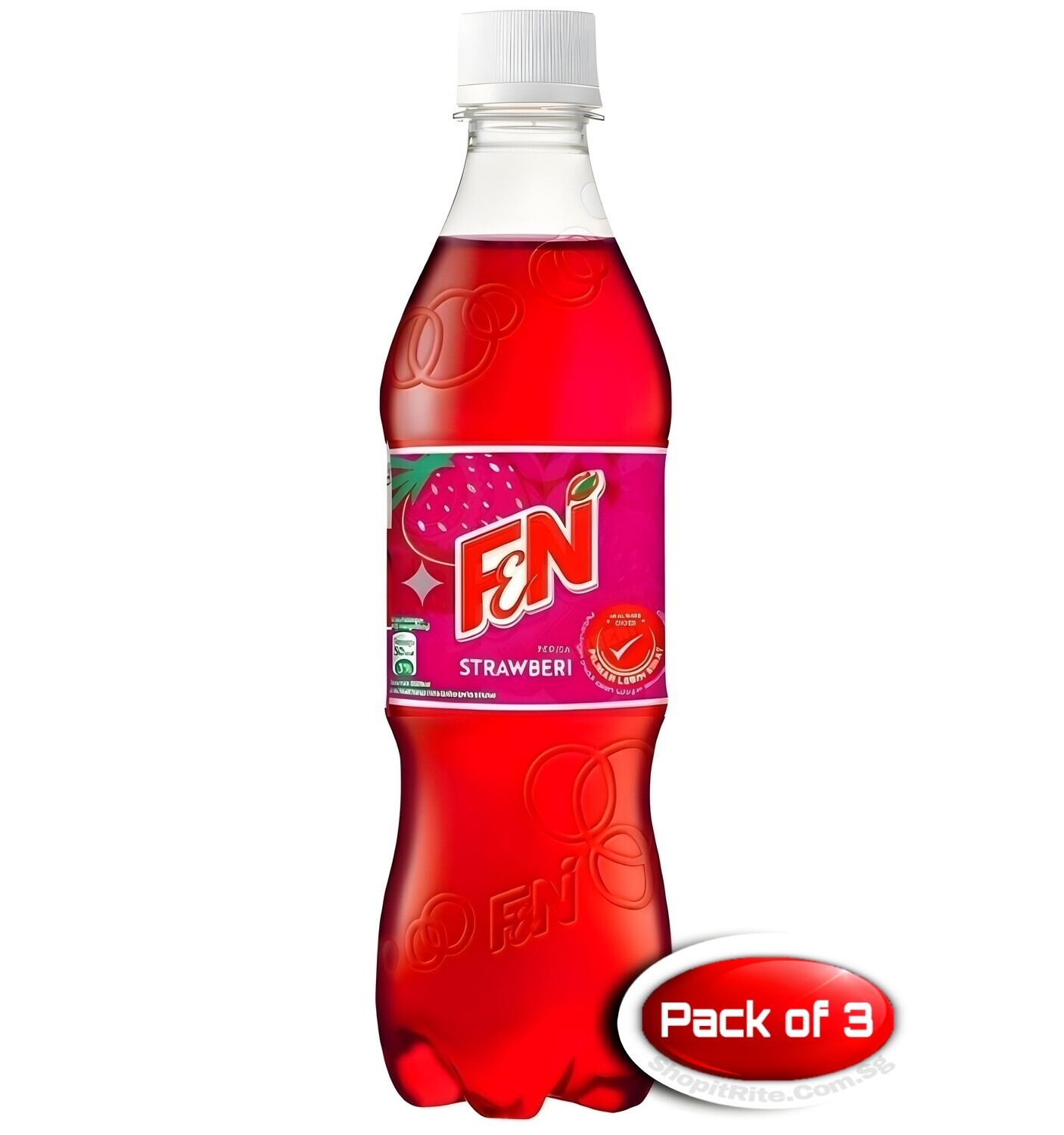 F&amp;N Strawberry 500mL 3 Bottles