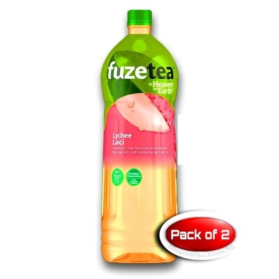 Fuze Tea Lychee Flavor 1.5L 2 Bottles