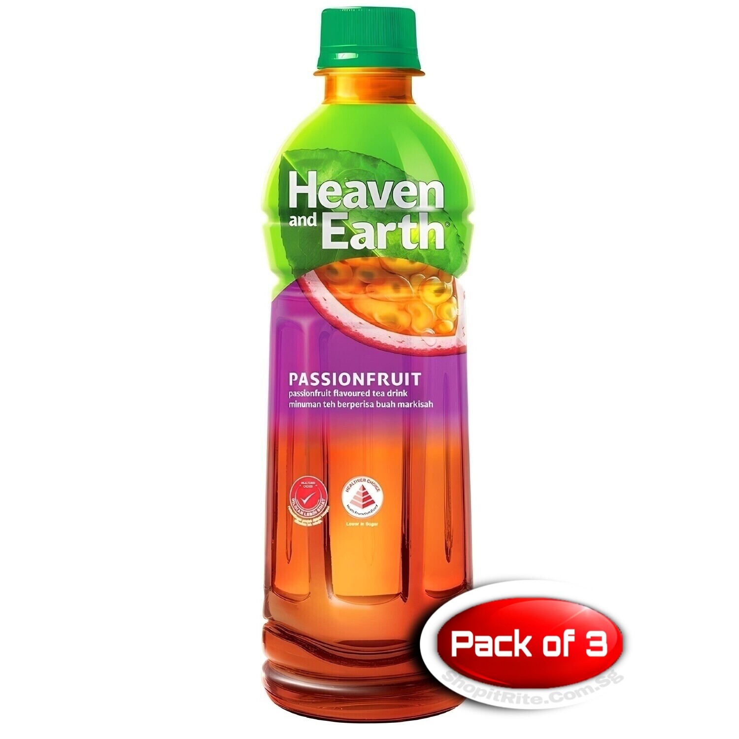 Fuze Tea Passionfruit 500mL 3 Bottles