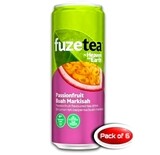 Fuze Tea Passionfruit Flavor 300mL 6 Cans