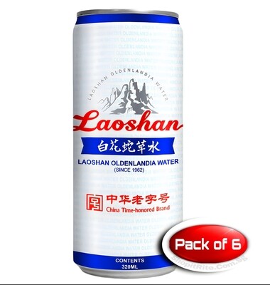 Laoshan Oldenlandia Water 320mL 6 Cans