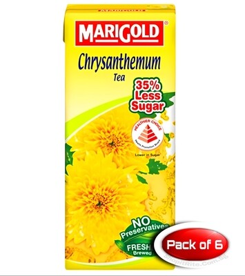 MARIGOLD Chrysanthemum Tea 250mL 6 Pack