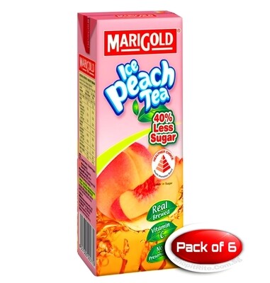 Marigold Ice Peach Tea 250mL 6 Pack