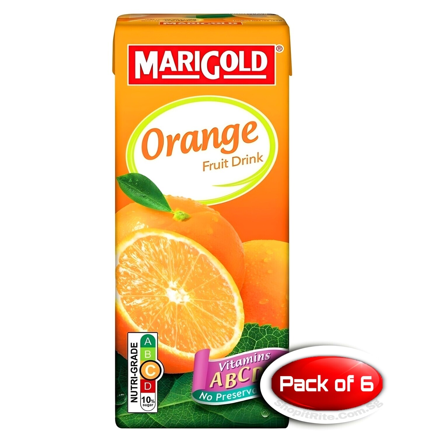 MARIGOLD Orange 250mL 6 Pack
