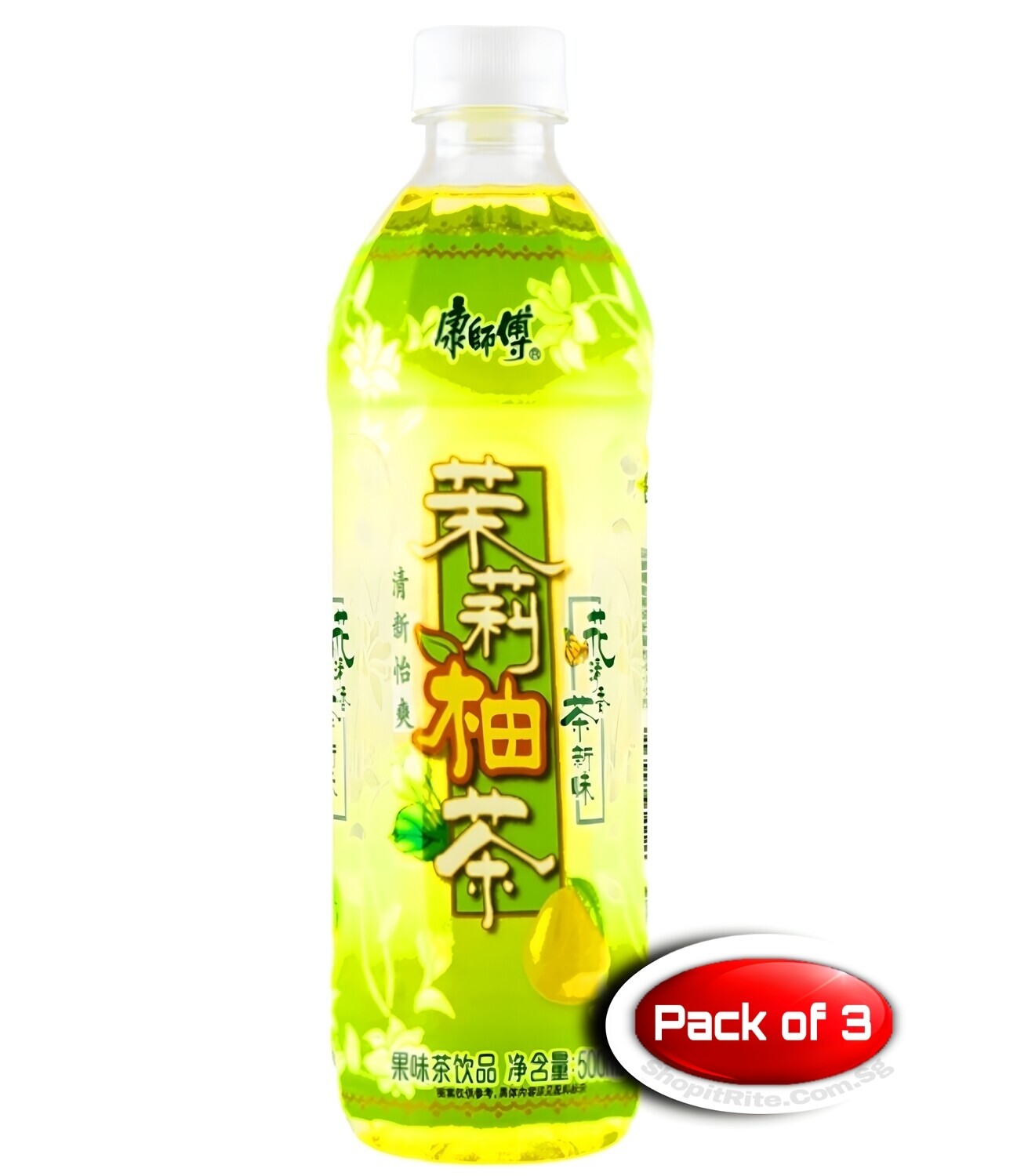 Master Kong Kang shi fu Jasmine Pomelo 500ML 3 Bottles