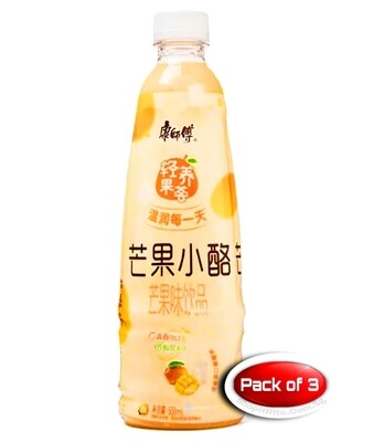 Master Kong Kang shi fu Mango Yogurt 500mL 3 Bottles