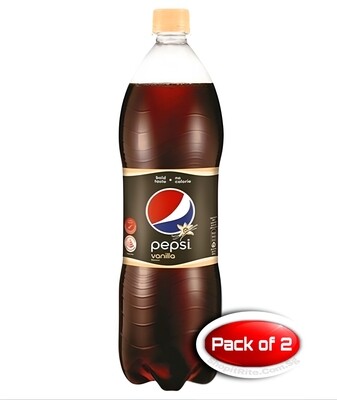 Pepsi Black Vanilla 1.5L 2 Bottles