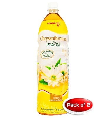 Pokka Chrysanthemum White Tea 1.5L 2 Bottles