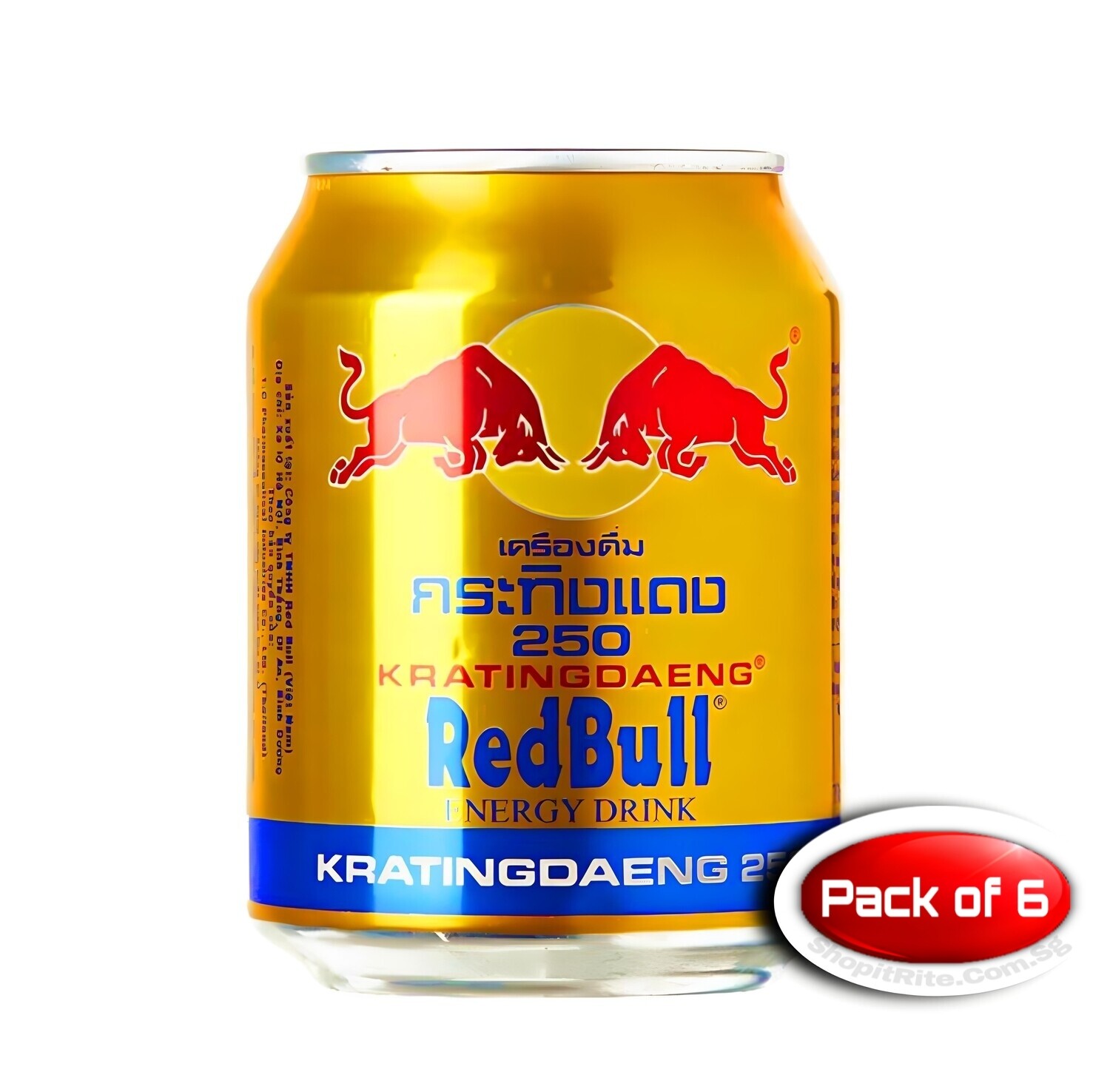 RedBull Kratingdaeng 250mL 6 Cans
