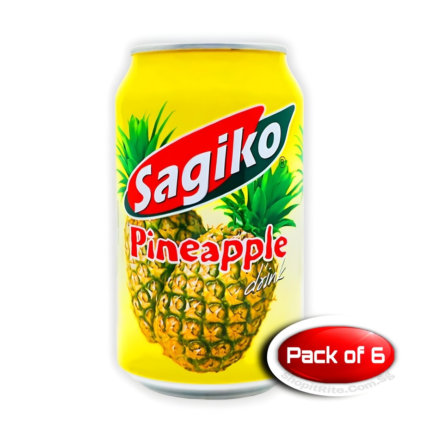 Sagiko Pineapple Juice 320mL 6 Cans