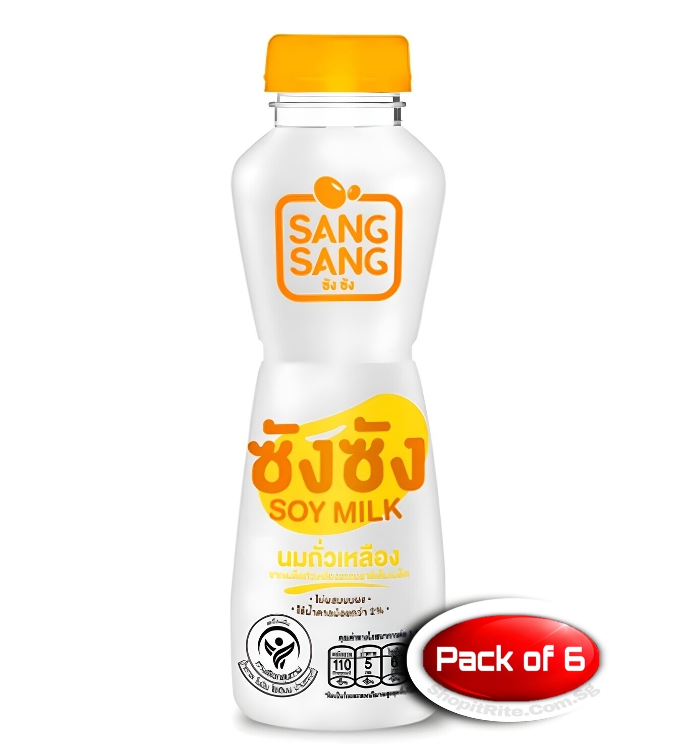 Sang Sang Soy Milk Pet 200ml 6 Bottles