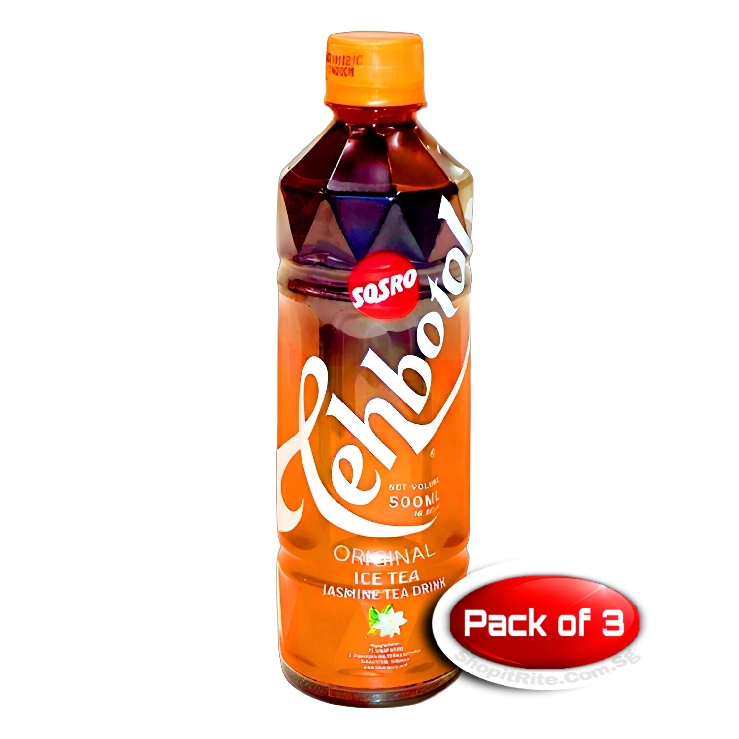 Sosro Teh Botol Original 500mL 3 Bottles