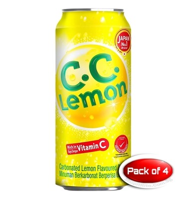 Suntory C.C. Lemon 320mL 4 Cans