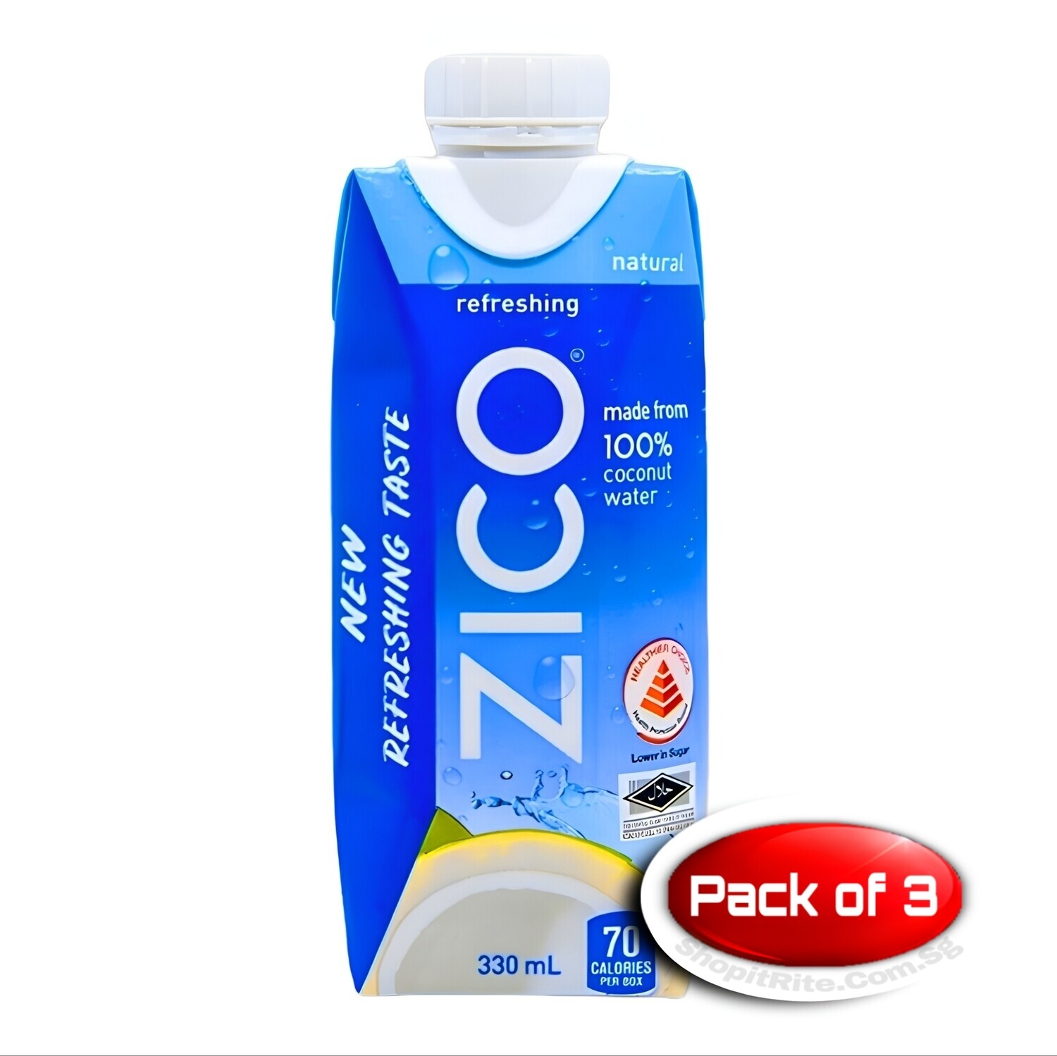 Zico Coconut Water 330mL 3 Pack