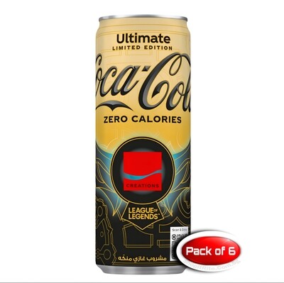 Coca Cola League of Legends Zero Sugar 32ml 6 Cans