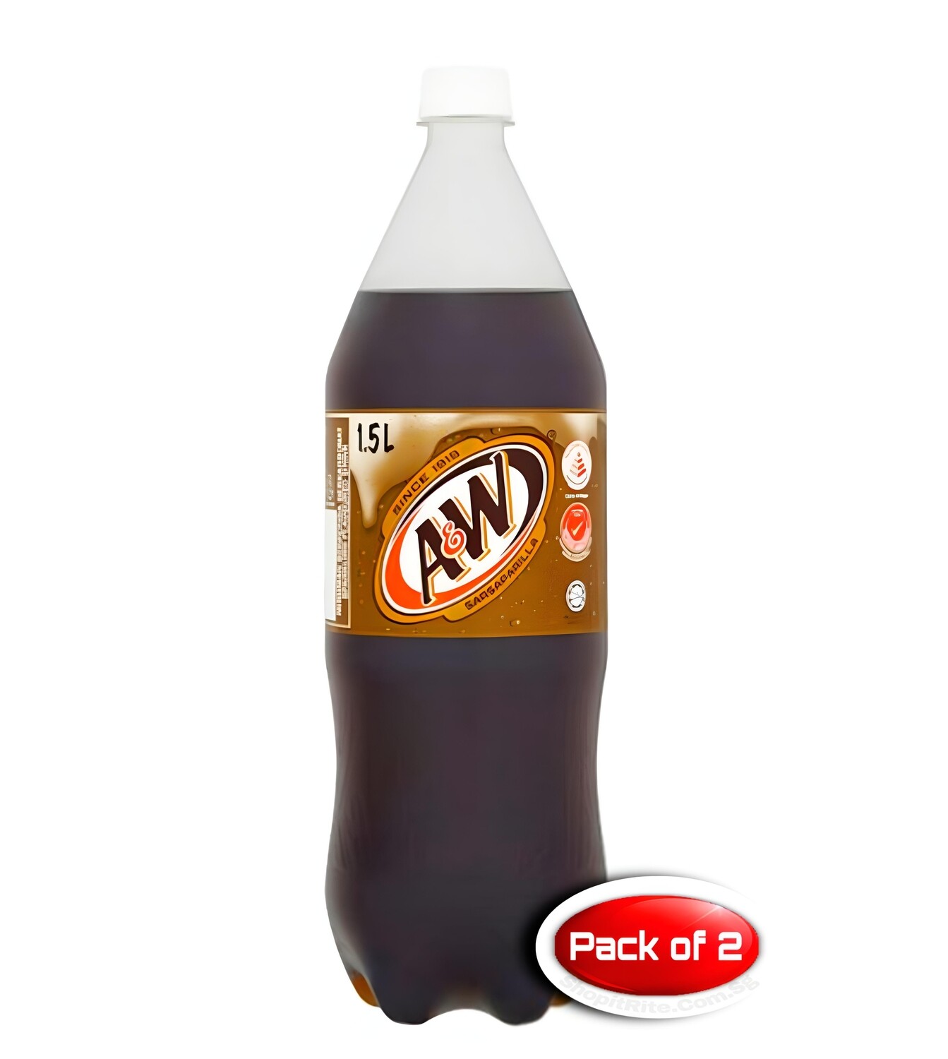 A&amp;W SarsapariLlla 1.25L 2 Bottles