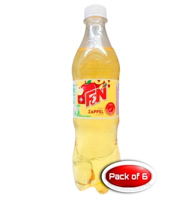 F&amp;N Zappel 500mL 6 Bottles