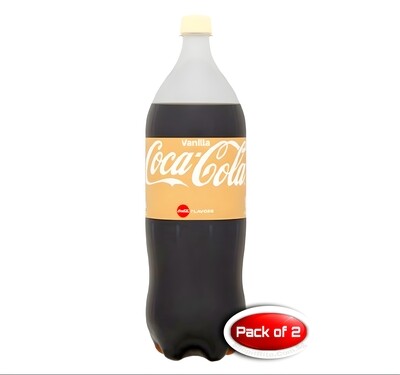 Coca Cola Vanilla 1.5L 2 Bottles