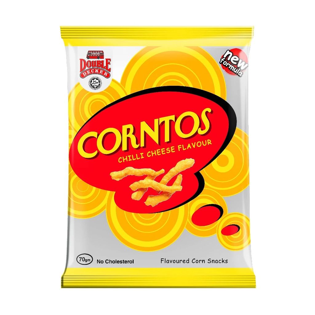 Corntos Snacks Chilli Cheese 70g