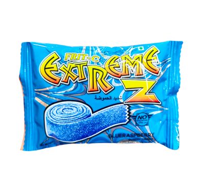 Extreme Z Gummy Candy Blue Raspberry 40g 10pcs