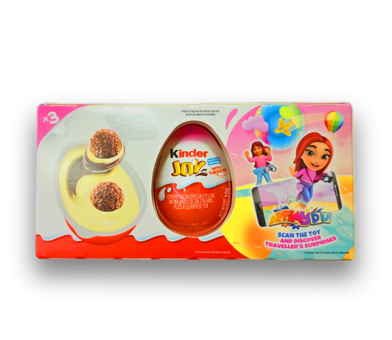 Kinder Joy Toy 20g 3pcs inside