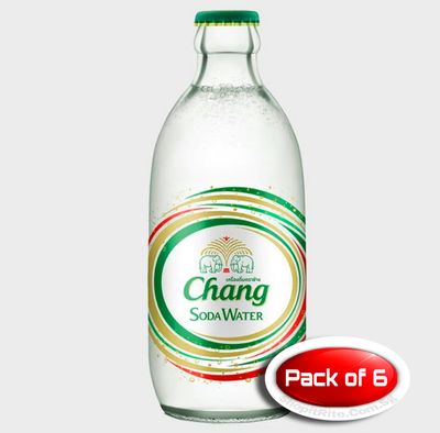 Chang Soda Water 325mL 6 Bottles