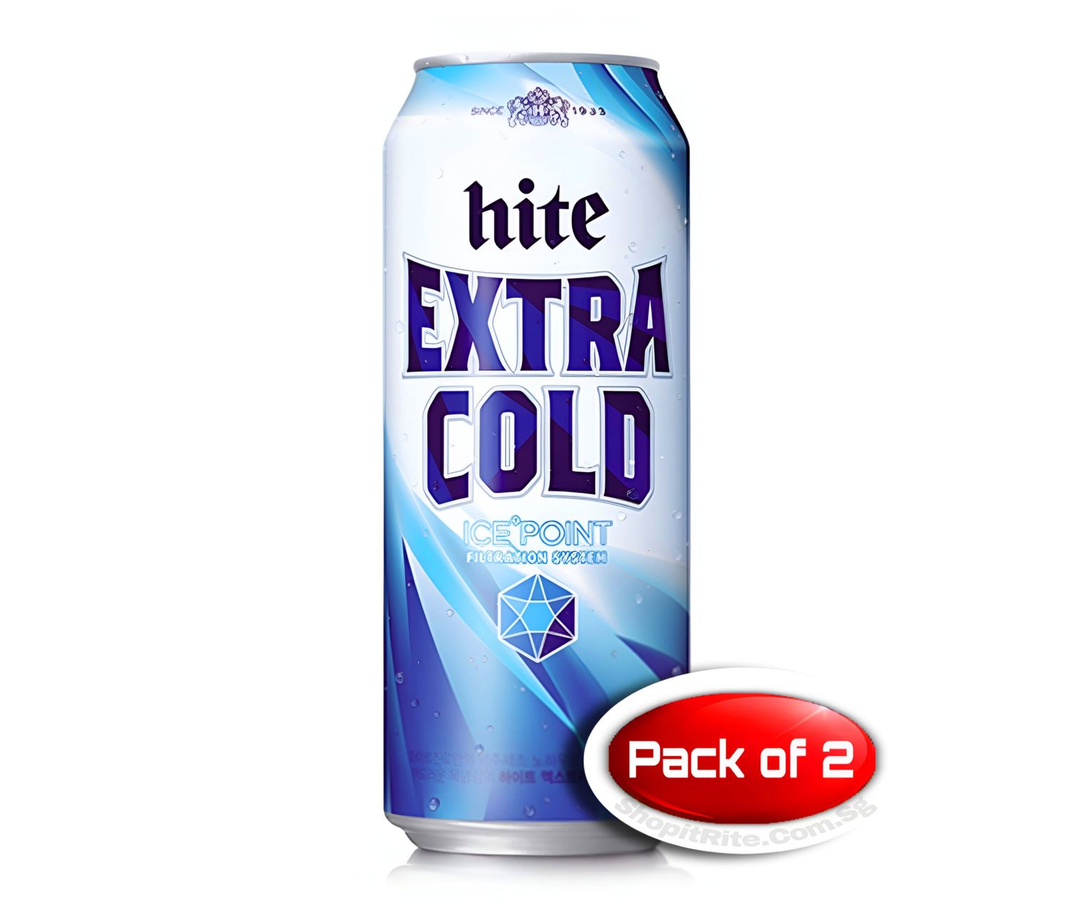Hite Extra Cold 500mL 2 Cans