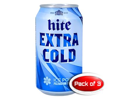 Hite Extra Cold 355mL 3 Cans