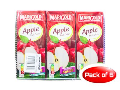 Marigold Apple Fruit Drink 250mL 6 Pack