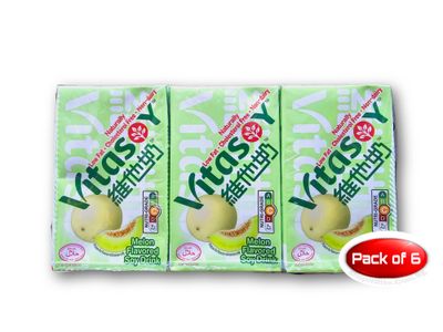 Vitasoy Melon Soy Drink 250mL 6 Pack