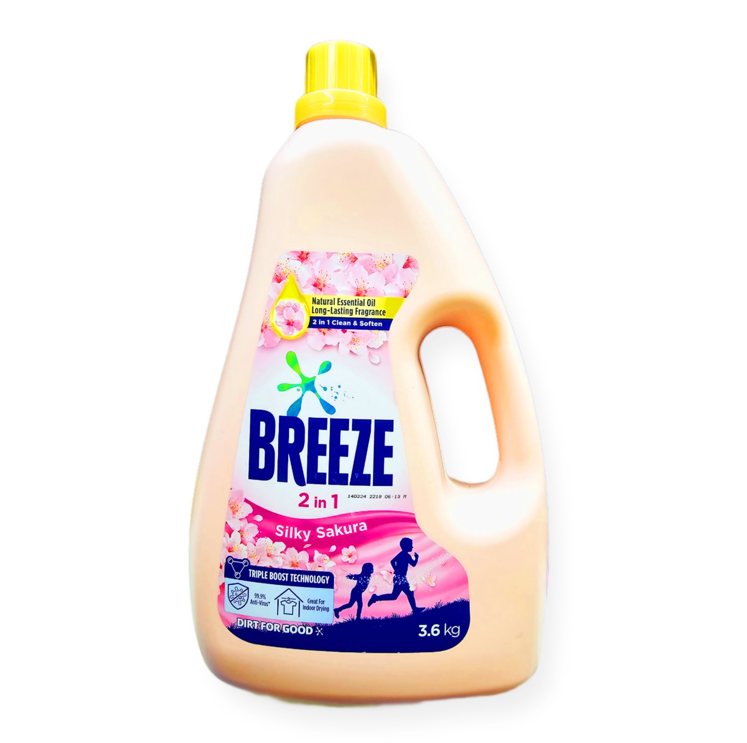 Breeze Liquid Detergent - 2 in 1 Silky Sakura 3.6kg