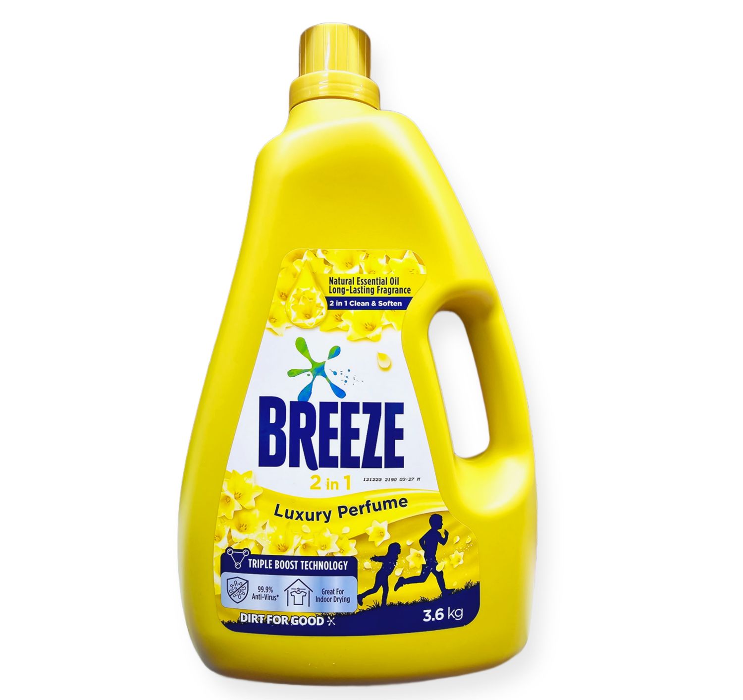Breeze Liquid Detergent - 2 in 1 Luxury Perfume 3.6kg
