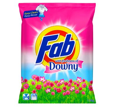 Fab Detergent Powder Downy 1.9kg