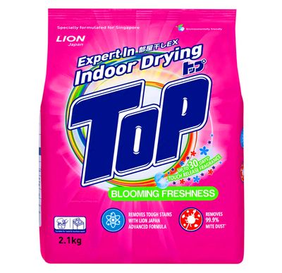 Top Detergent Powder Packet Super Low Suds- Blooming Freshness 2.1k