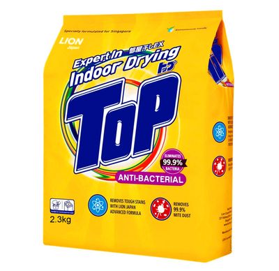 Top Detergent Powder Packet Super Low Suds Anti-bacterial 2.3k