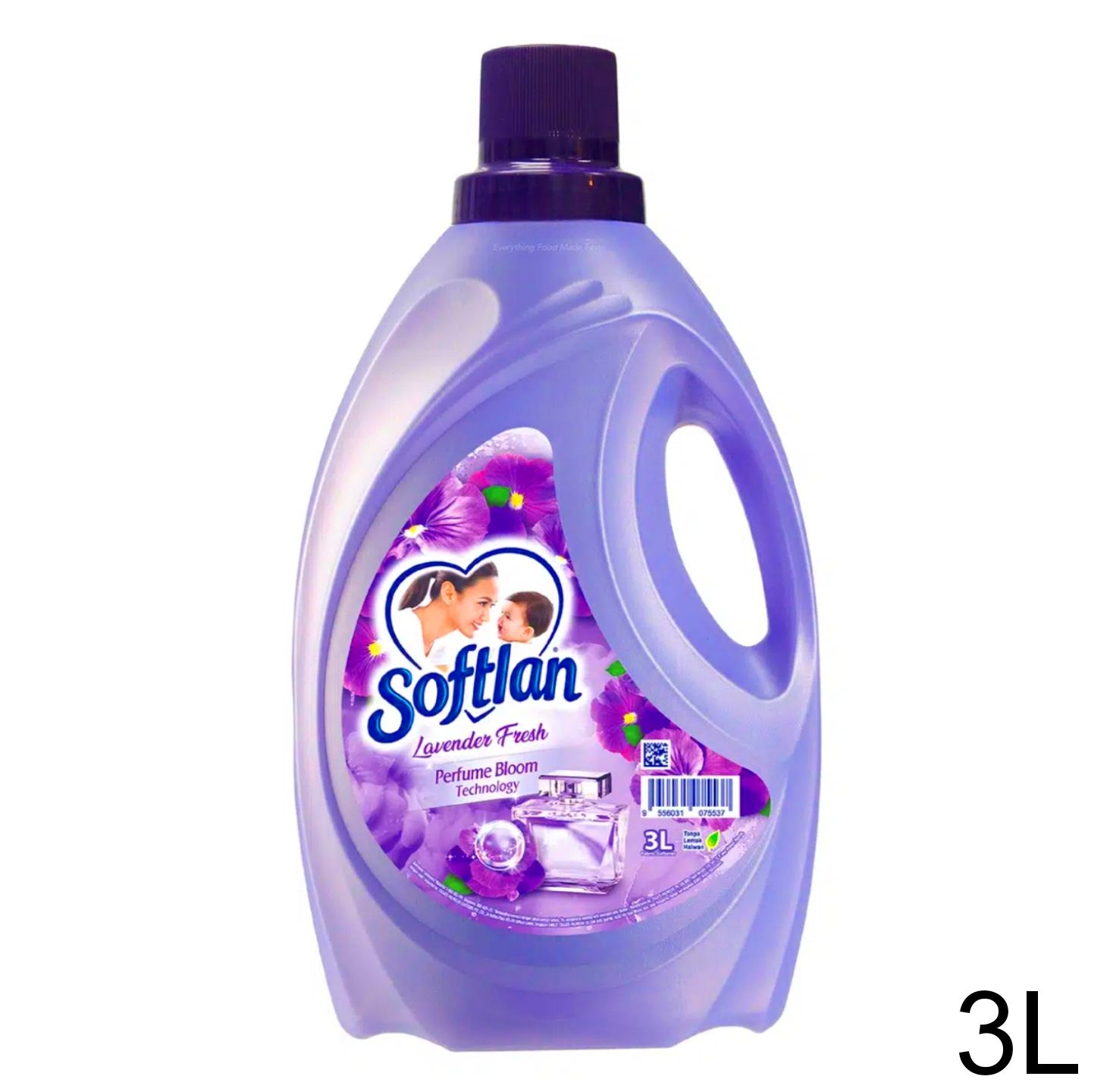 Softlan Fabric Conditioner Softener - Lavender Fresh 3L