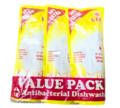 Leo Antibacterial Dishwashing Liquid Value Pack