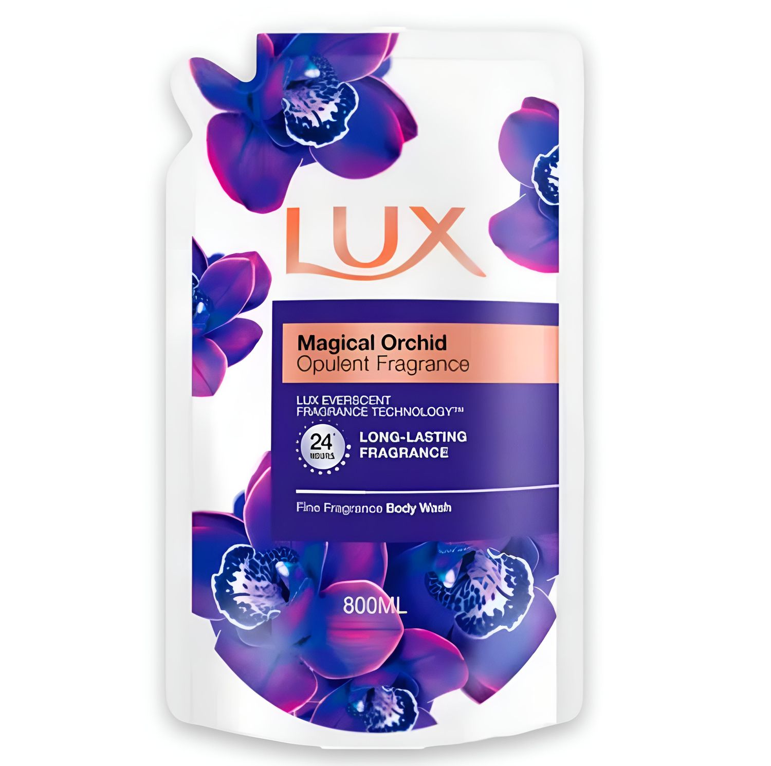 Lux Shower Cream Refill - Magical Orchid 800ml
