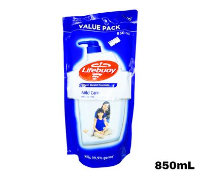 Lifebuoy Antibacterial Body Wash Refill - Mild Care 850ml