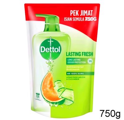 Detol Anti-Bacterial Bodywash-Lasting Fresh 750g