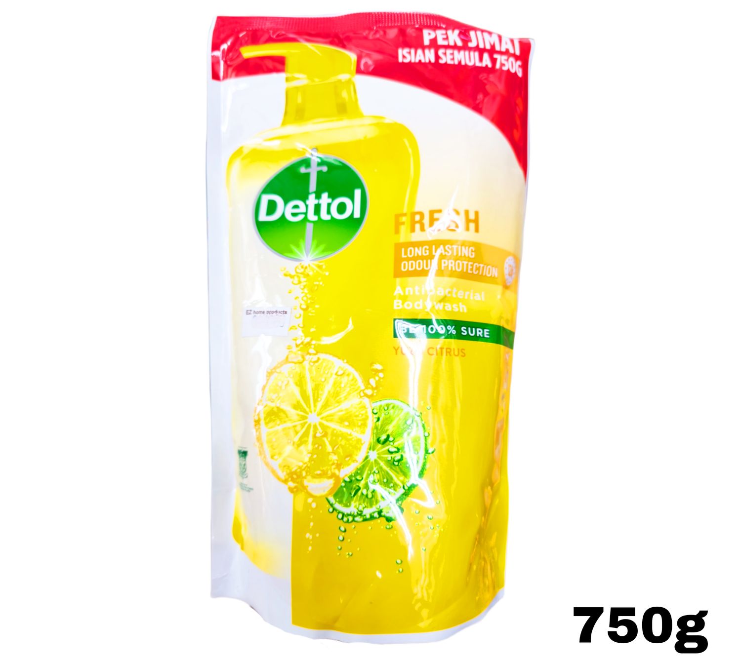Detol Anti-Bacterial Bodywash-Yuzu Citrus 750g