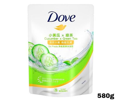 Dove beauty Cucumber x Green Tea 580g