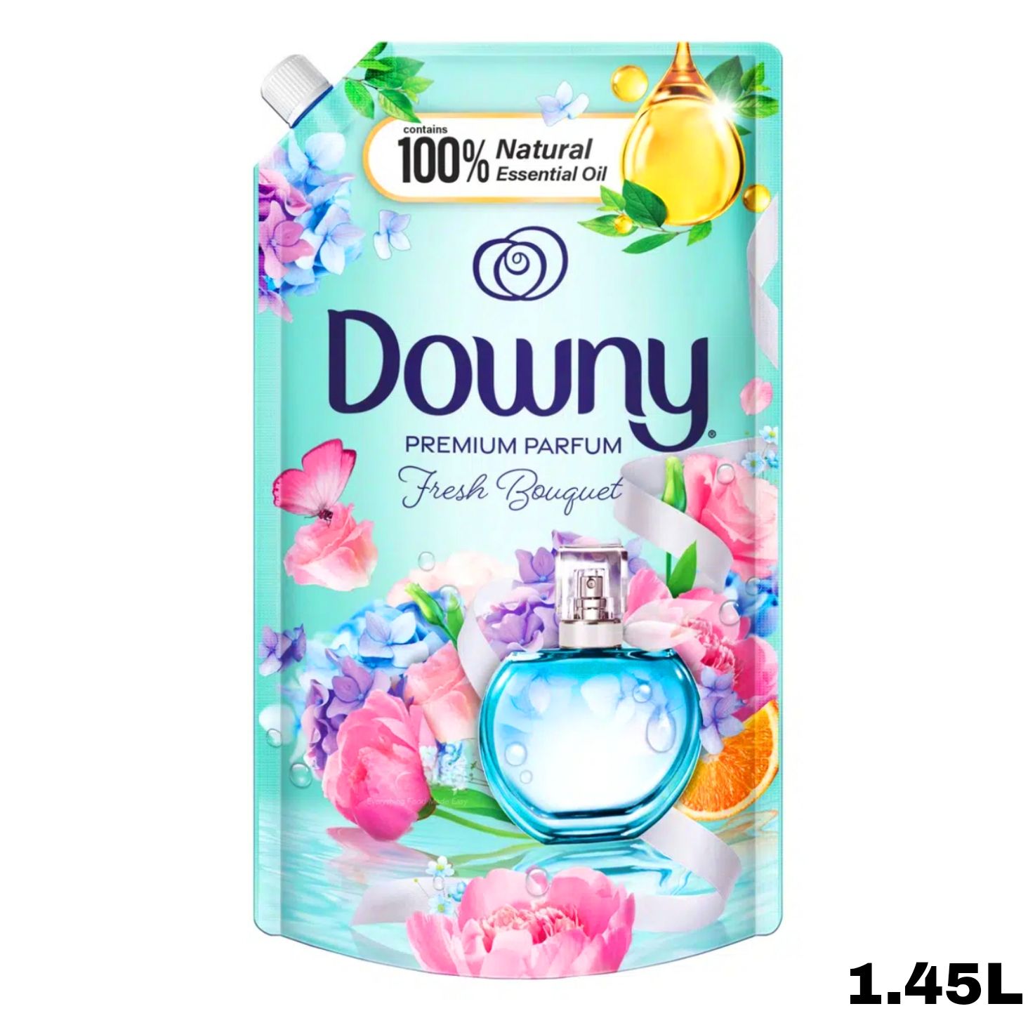 Downy Fabric Conditioner Refill - Fresh Bouquet 1.45L